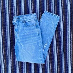 AE mom jeans